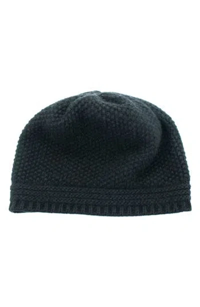 Portolano Cashmere Beanie In Green