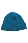 Portolano Cashmere Beanie In Blue