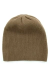 Portolano Cashmere Beanie In Green