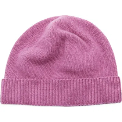 Portolano Cashmere Beanie In Pink