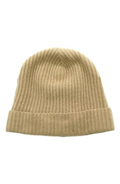 Portolano Cashmere Beanie In Brown