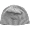 Portolano Cashmere Beanie In Gray
