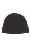 Portolano Cashmere Beanie In Black