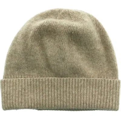Portolano Cashmere Beanie In Green