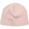 Portolano Cashmere Beanie In Pink