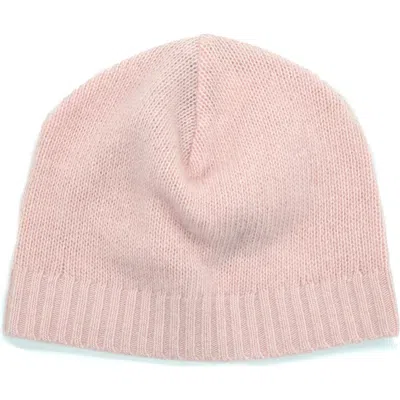 Portolano Cashmere Beanie In Pink