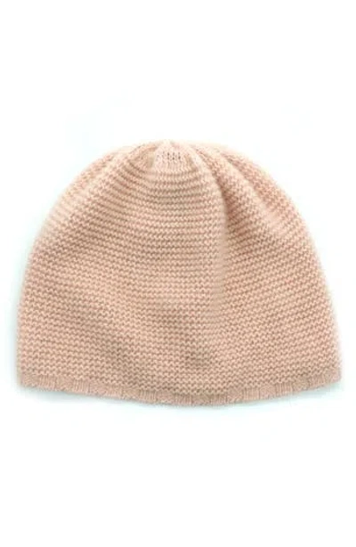 Portolano Cashmere Beanie In Pink