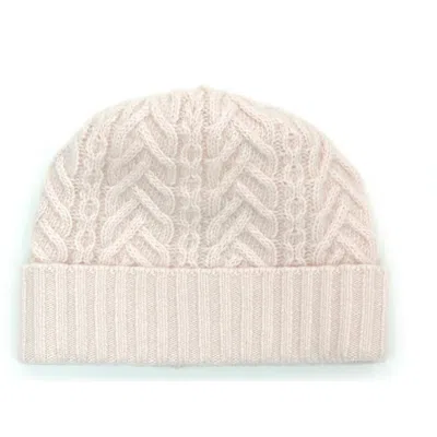 Portolano Cashmere Beanie In Neutral