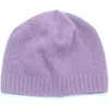Portolano Cashmere Beanie In Purple