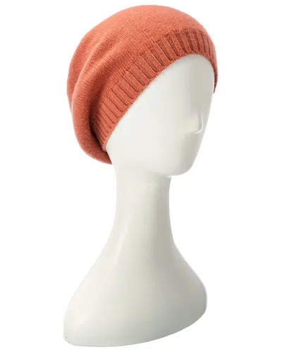Portolano Cashmere Beret In Brown