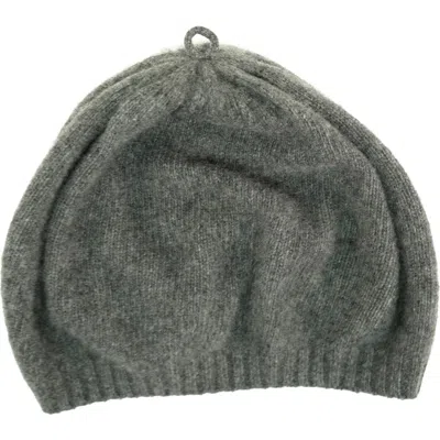 Portolano Cashmere Beret In Green