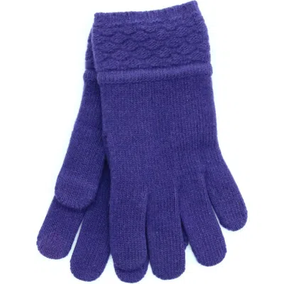 Portolano Cashmere Gloves In Blue