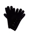 Portolano Cashmere Gloves In Black