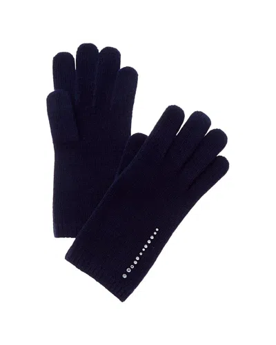 Portolano Cashmere Gloves In Blue