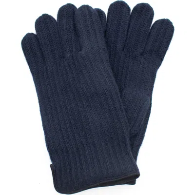 Portolano Cashmere Gloves In Blue