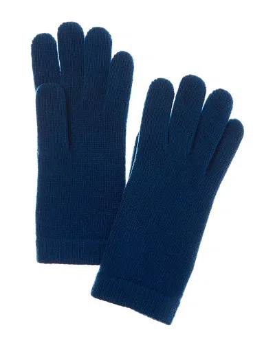 Portolano Cashmere Gloves In Blue