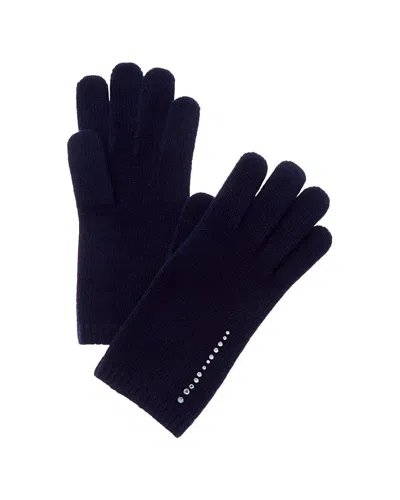 Portolano Cashmere Gloves In Blue