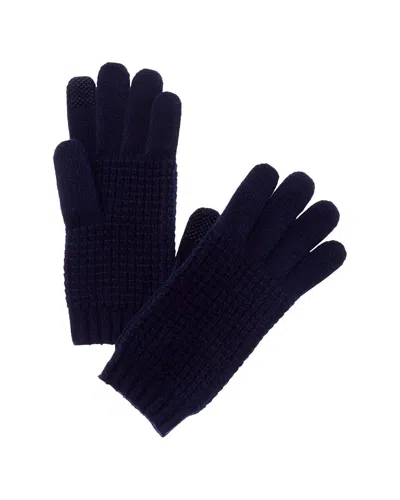 Portolano Cashmere Gloves In Blue