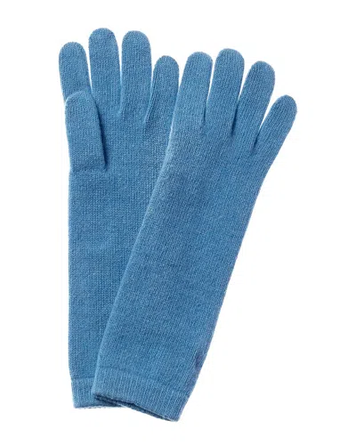 Portolano Cashmere Gloves In Blue