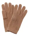Portolano Cashmere Gloves In Brown