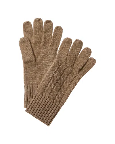 Portolano Cashmere Gloves In Brown