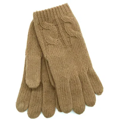 Portolano Cashmere Gloves In Brown