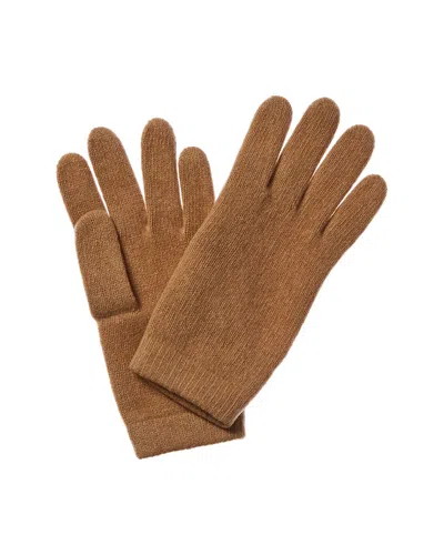 Portolano Cashmere Gloves In Brown