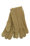Portolano Cashmere Gloves In Green