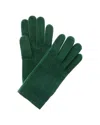 Portolano Cashmere Gloves In Green
