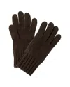 Portolano Cashmere Gloves In Green