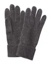 Portolano Cashmere Gloves In Grey