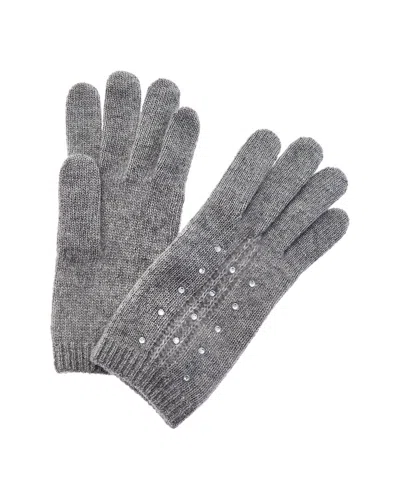 Portolano Cashmere Gloves In Grey