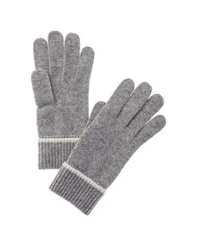 Portolano Cashmere Gloves In Grey