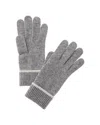 Portolano Cashmere Gloves In Grey