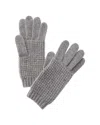 Portolano Cashmere Gloves In Grey