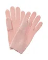 Portolano Cashmere Gloves In Pink