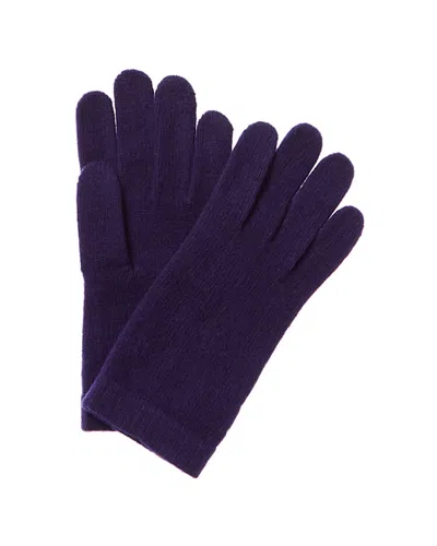 Portolano Cashmere Gloves In Purple
