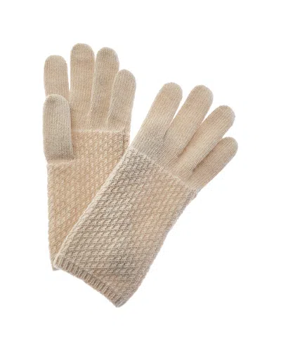 Portolano Cashmere Gloves In White
