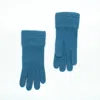 Portolano Cashmere Gloves With Cabled Cuff In Multi
