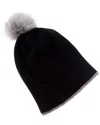 Portolano Cashmere Hat In Black