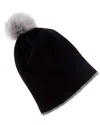 Portolano Cashmere Hat In Black