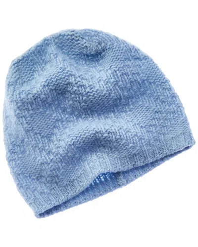 Portolano Cashmere Hat In Blue