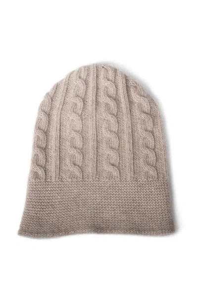 Portolano Cashmere Hat In Brown