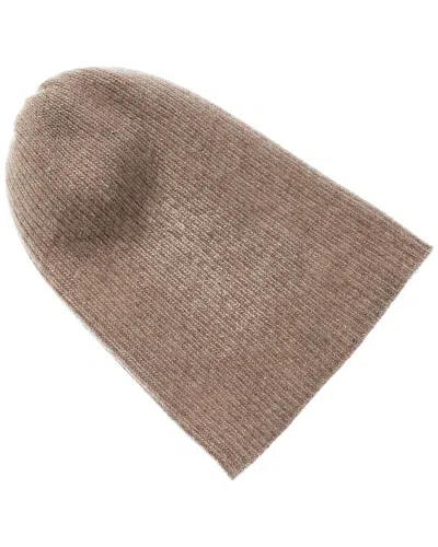 Portolano Cashmere Hat In Brown