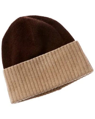 Portolano Cashmere Hat In Brown