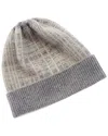 Portolano Cashmere Hat In Grey