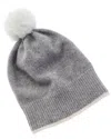 Portolano Cashmere Hat In Grey