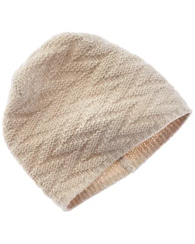 Portolano Cashmere Hat In White