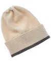 Portolano Cashmere Hat In White