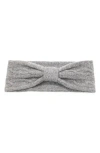 Portolano Cashmere Headband In Lt Ht Grey